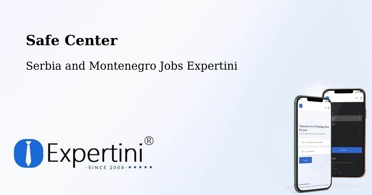 Safety Center – Wendover - Serbia and Montenegro Jobs Expertini